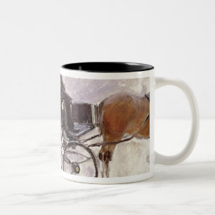 Caneca De Café Em Dois Tons O Victoria, c.1895