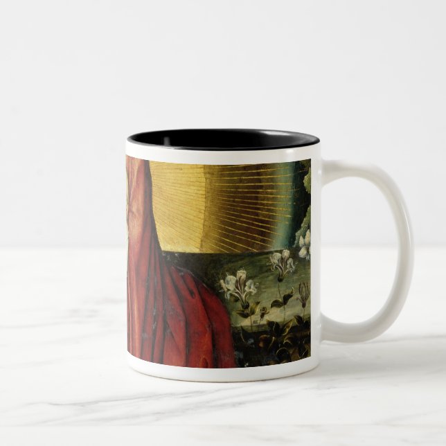 Caneca De Café Em Dois Tons O Virgin e a criança 2 (Direita)