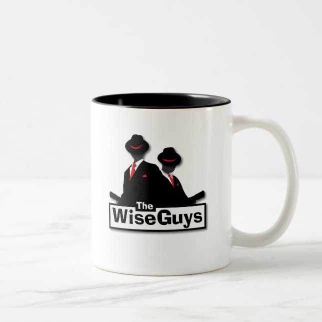 Caneca De Café Em Dois Tons O WiseGuys (Direita)
