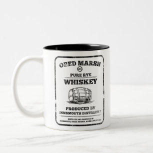 Caneca De Café Em Dois Tons Obed Marsh Rye Whiskey