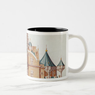 Caneca De Café Em Dois Tons Obervatório Uraniborg de Tycho Brahe