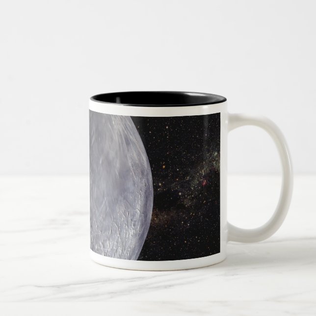Caneca De Café Em Dois Tons Objeto Kuiper Belt (Direita)