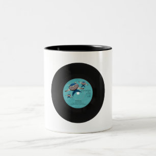 Caneca De Café Em Dois Tons obra de arte de Grüntyers novo single, “Whalesong