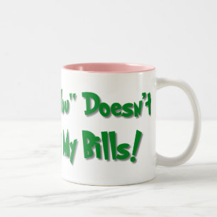 Caneca De Café Em Dois Tons Obrigado