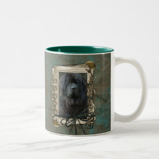 Caneca De Café Em Dois Tons Obrigado - as patas de pedra - Terra Nova