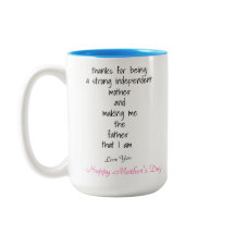 Obrigado Mensagem De Mãe De Dia de as mães Indepen