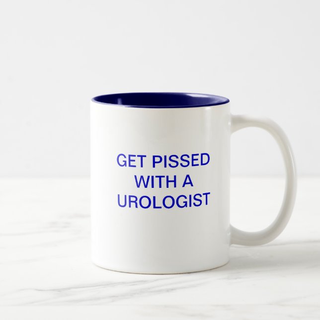 CANECA DE CAFÉ EM DOIS TONS OBTENHA MIJADO COM UM UROLOGIST (Direita)