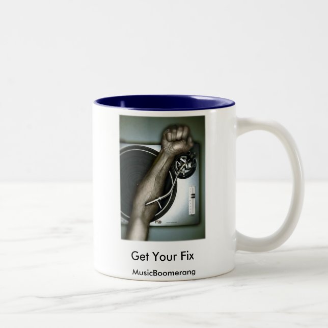 Caneca De Café Em Dois Tons Obtenha seu conserto (Direita)