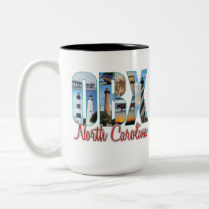 Caneca De Café Em Dois Tons OBX Localiza café caneca