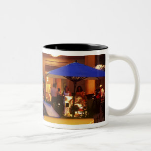 Caneca De Café Em Dois Tons Ocean Drive, South Beach, Miami Beach,