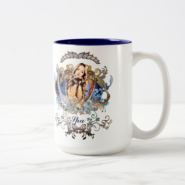 Caneca De Café Em Dois Tons Octopus - Café, Tea Mug, Taça (Direita)