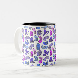 Caneca De Café Em Dois Tons Octopus Mug