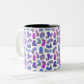 Caneca De Café Em Dois Tons Octopus Mug