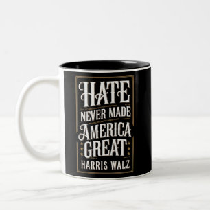 Caneca De Café Em Dois Tons Odiio Nunca Fez O Excelente Americano Kamala Harri