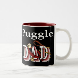 Caneca De Café Em Dois Tons Ofertas de Pai de Puggle