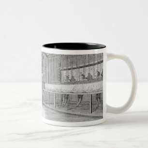 Caneca De Café Em Dois Tons Oficinas do Gobelin, da "enciclopédia" por Deni
