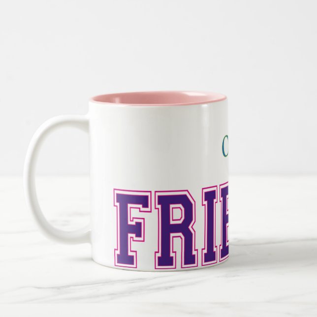 Caneca De Café Em Dois Tons Oh Fribble! (Esquerda)