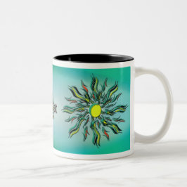 Caneca De Café Em Dois Tons Oh, meu Deus!