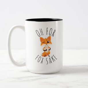 Caneca De Café Em Dois Tons Oh pelo amor de Deus