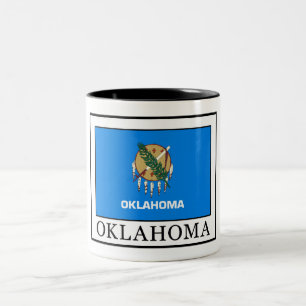 Caneca De Café Em Dois Tons Oklahoma