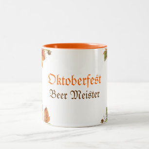 Caneca De Café Em Dois Tons Oktoberfest Beer Meister Mug