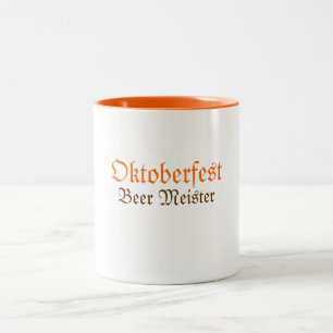 Caneca De Café Em Dois Tons Oktoberfest Beer Meister Mug