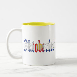 Caneca De Café Em Dois Tons Oktoberfest Colorado