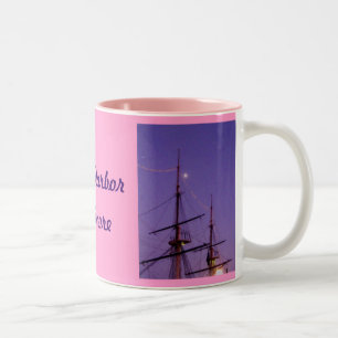 Caneca De Café Em Dois Tons Óleo de Porto Interior