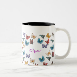 Caneca De Café Em Dois Tons Olga