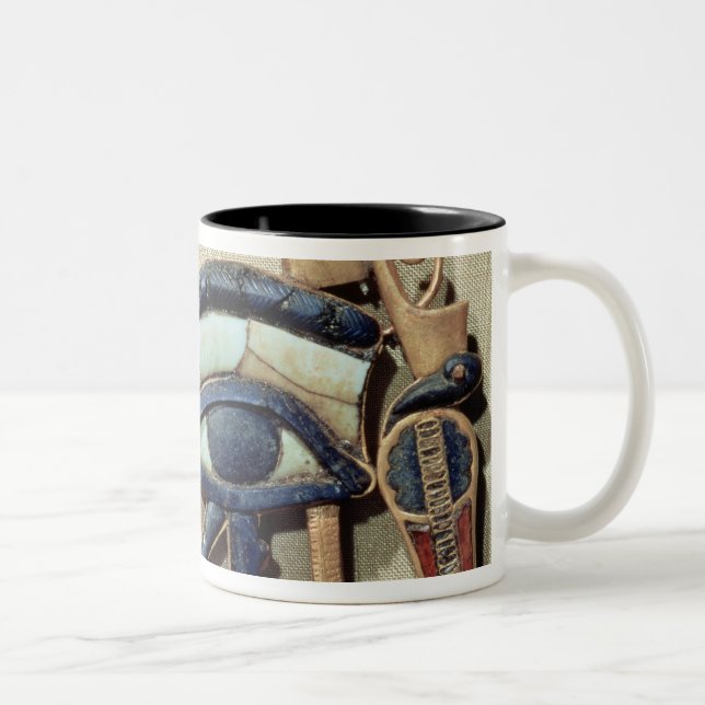 Caneca De Café Em Dois Tons Olho de Wedjet peitoral (Direita)