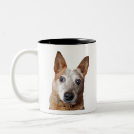 Caneca De Café Em Dois Tons Olhos de anjo