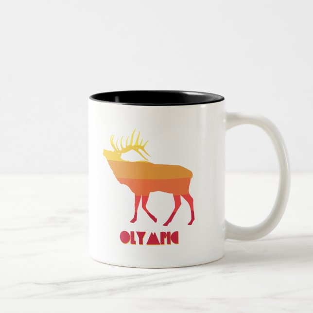 Caneca De Café Em Dois Tons Olimpiadas Elk (Direita)