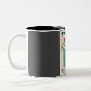 Caneca De Café Em Dois Tons Olimpiadas National Park Retro Viagem Art