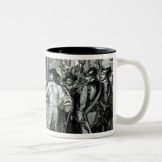 Caneca De Café Em Dois Tons Oliver Cromwell (Direita)