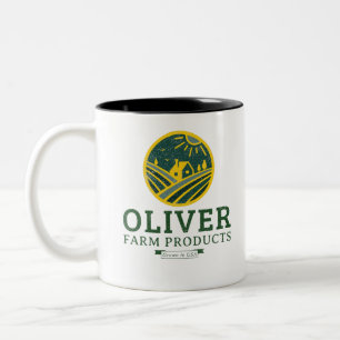 Caneca De Café Em Dois Tons Oliver Farming