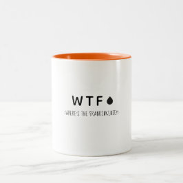 Caneca De Café Em Dois Tons Onde está o Frankincense?