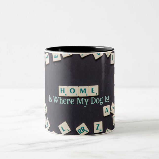 Caneca De Café Em Dois Tons Onde Está O Meu Cachorro? (Centro)