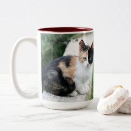 Caneca De Café Em Dois Tons Opera Phantom Cat