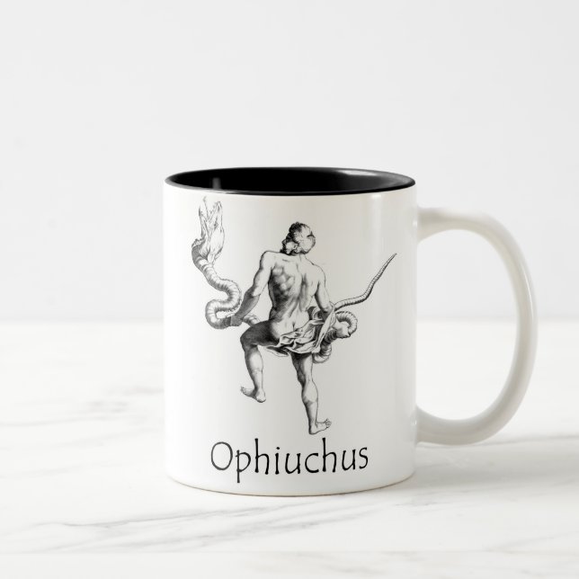 Caneca De Café Em Dois Tons Ophiuchus (Direita)