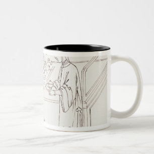 Caneca De Café Em Dois Tons Ópio de fumo