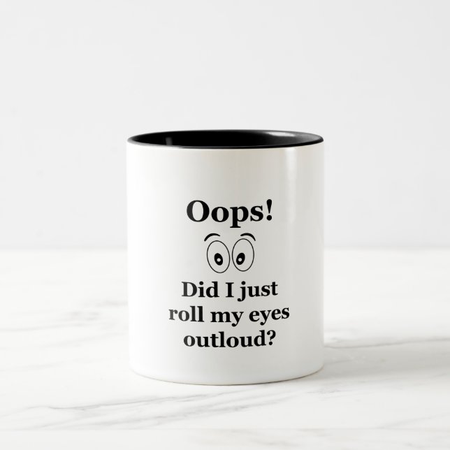 Caneca De Café Em Dois Tons Ops! (Centro)
