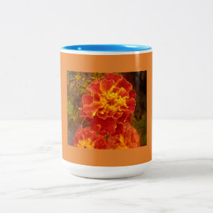 Caneca De Café Em Dois Tons Orange Marigold