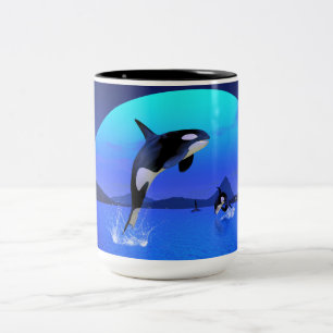 Caneca De Café Em Dois Tons Orca 1