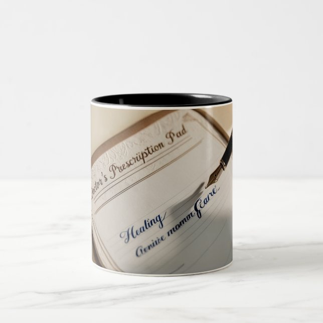 Caneca De Café Em Dois Tons Ordens do Médico: Café e Saúde (Centro)