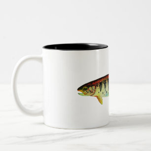 Caneca De Café Em Dois Tons Oregon Redband Trout; Mug