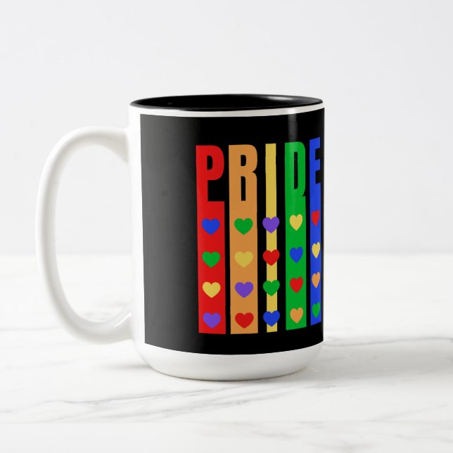 Caneca De Café Em Dois Tons Orgulho (Esquerda)