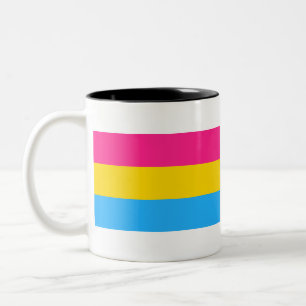 Caneca De Café Em Dois Tons Orgulho Pansexual