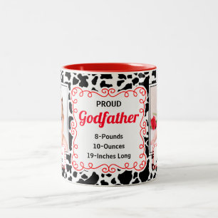 Caneca De Café Em Dois Tons Orgulhoso Impressão de Vaca Ocidental do Poderoso