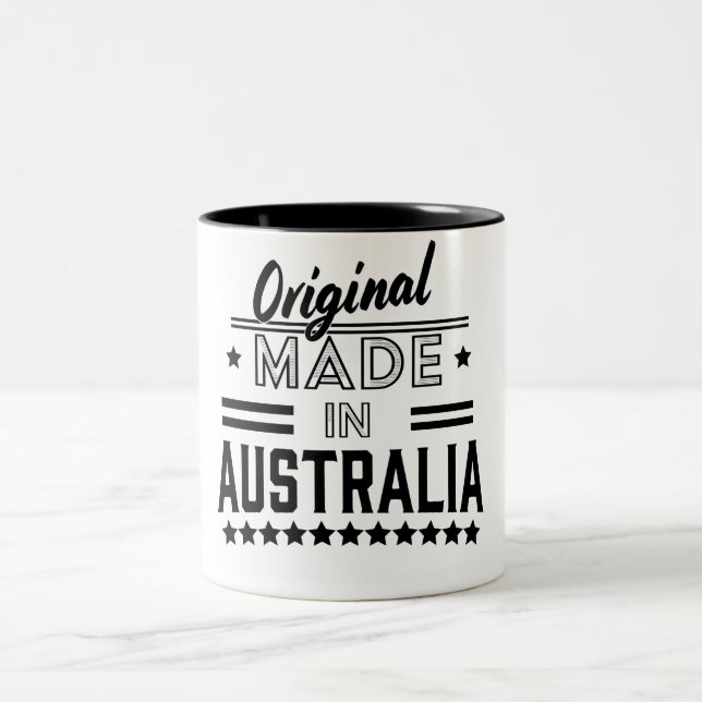 Caneca De Café Em Dois Tons Original feito na Austrália (Centro)