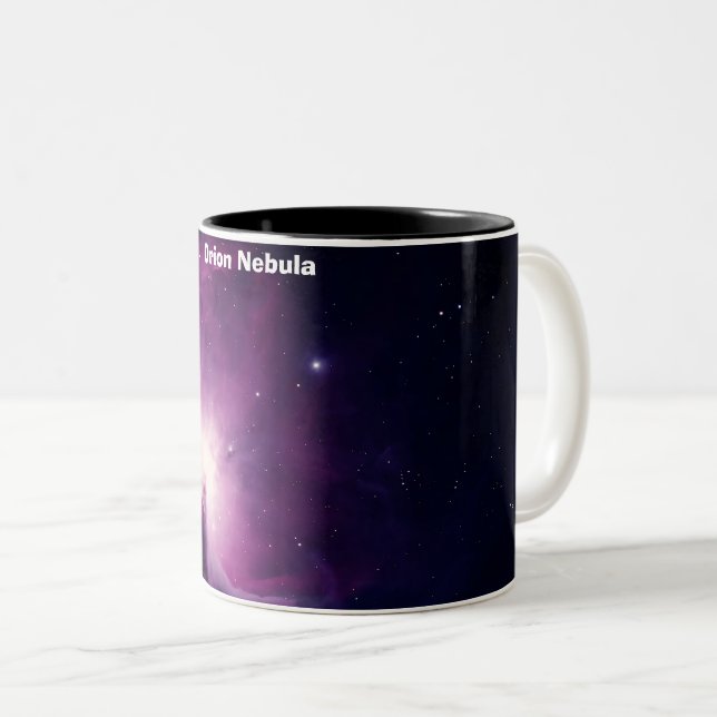 Caneca De Café Em Dois Tons Orion Nebula (Frente Esquerda)